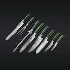 Damascus Steel Knife & Carving Set, 8-pc